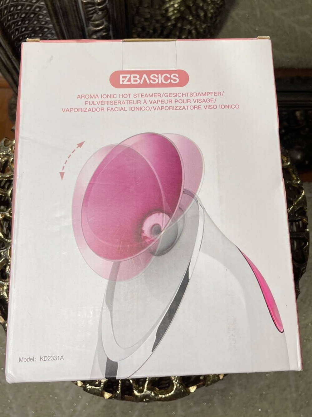 EZ Basics AROMA IONIC HOT STEAMER NEW IN BOX